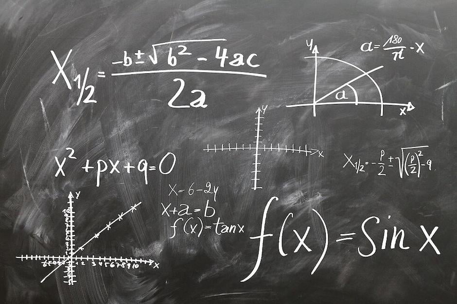 blackboard covered in math equations