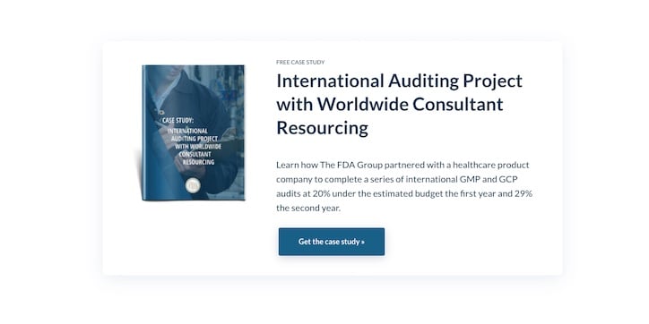 The FDA Group - On-demand Webinar Page (MOFU CTA)