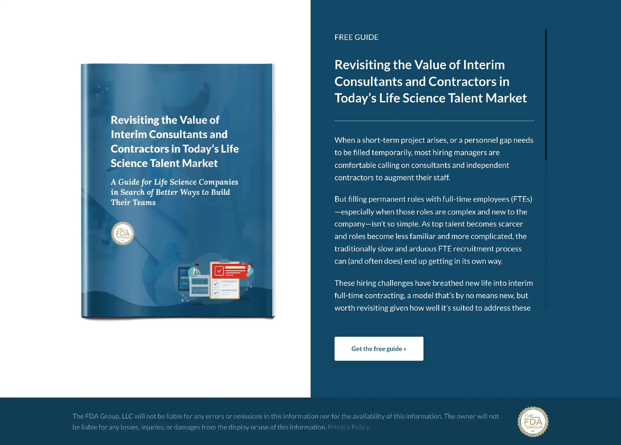 the fda group download web page