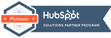 HubSpot platinum solutions partner badge
