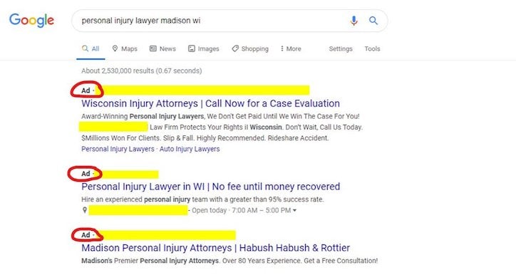 ppc ads in google
